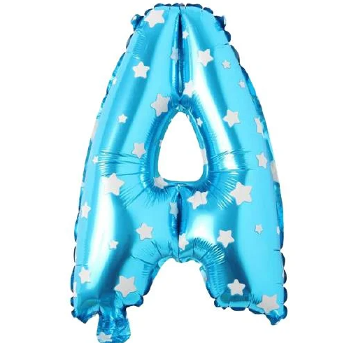 Folyo Balon Mavi A 16 İnç 36 Cm